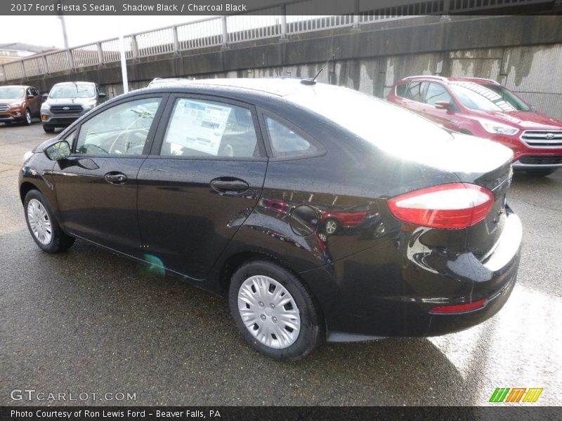 Shadow Black / Charcoal Black 2017 Ford Fiesta S Sedan