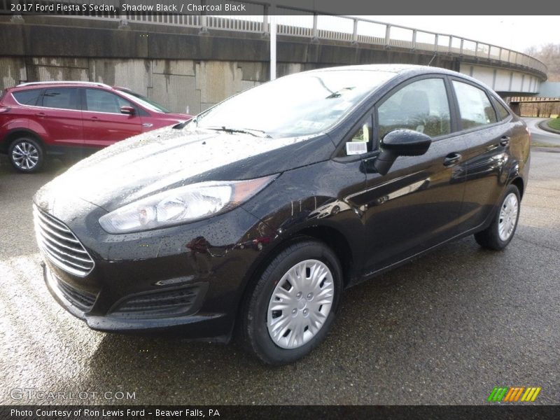 Shadow Black / Charcoal Black 2017 Ford Fiesta S Sedan