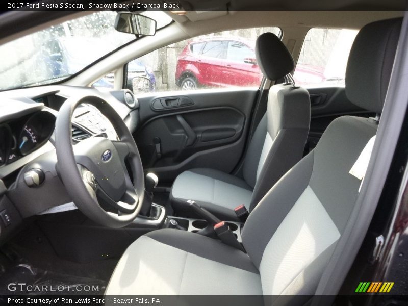 Shadow Black / Charcoal Black 2017 Ford Fiesta S Sedan