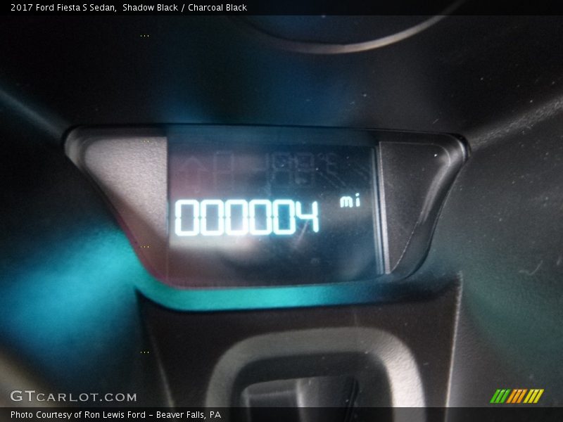 Shadow Black / Charcoal Black 2017 Ford Fiesta S Sedan