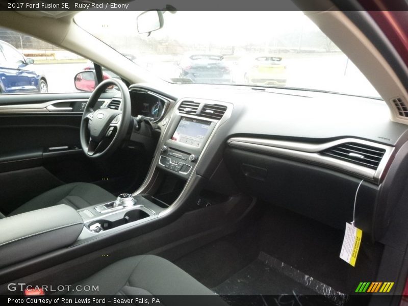 Ruby Red / Ebony 2017 Ford Fusion SE