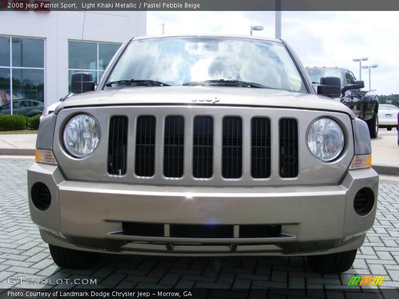 Light Khaki Metallic / Pastel Pebble Beige 2008 Jeep Patriot Sport