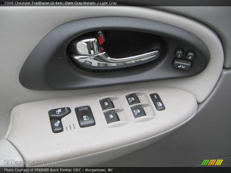 Dark Gray Metallic / Light Gray 2006 Chevrolet TrailBlazer LS 4x4