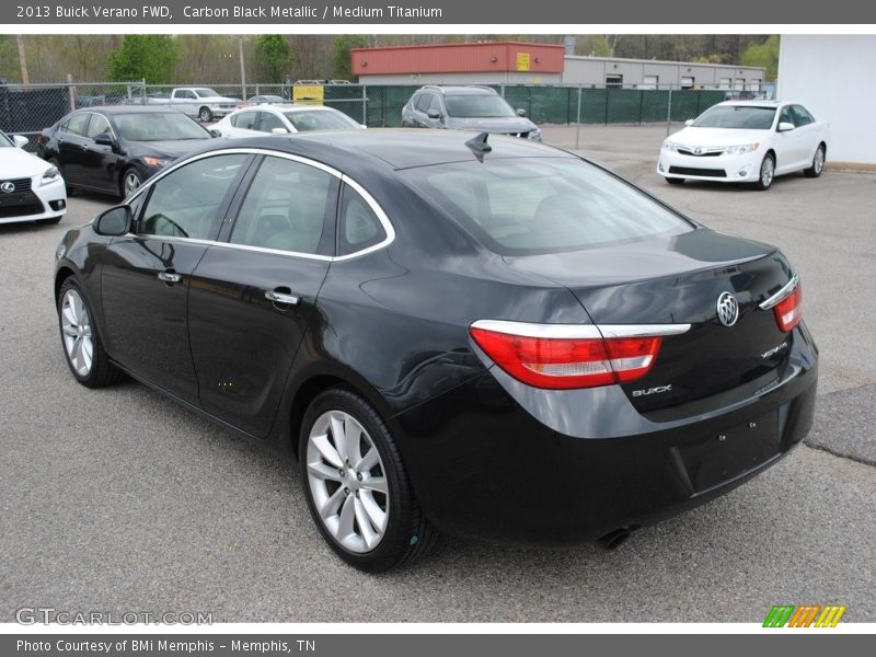 Carbon Black Metallic / Medium Titanium 2013 Buick Verano FWD