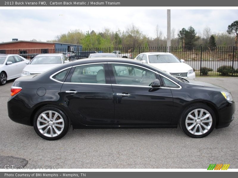 Carbon Black Metallic / Medium Titanium 2013 Buick Verano FWD