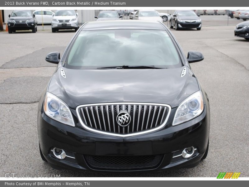 Carbon Black Metallic / Medium Titanium 2013 Buick Verano FWD