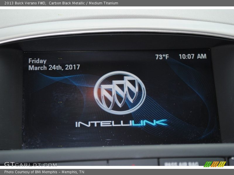 Carbon Black Metallic / Medium Titanium 2013 Buick Verano FWD