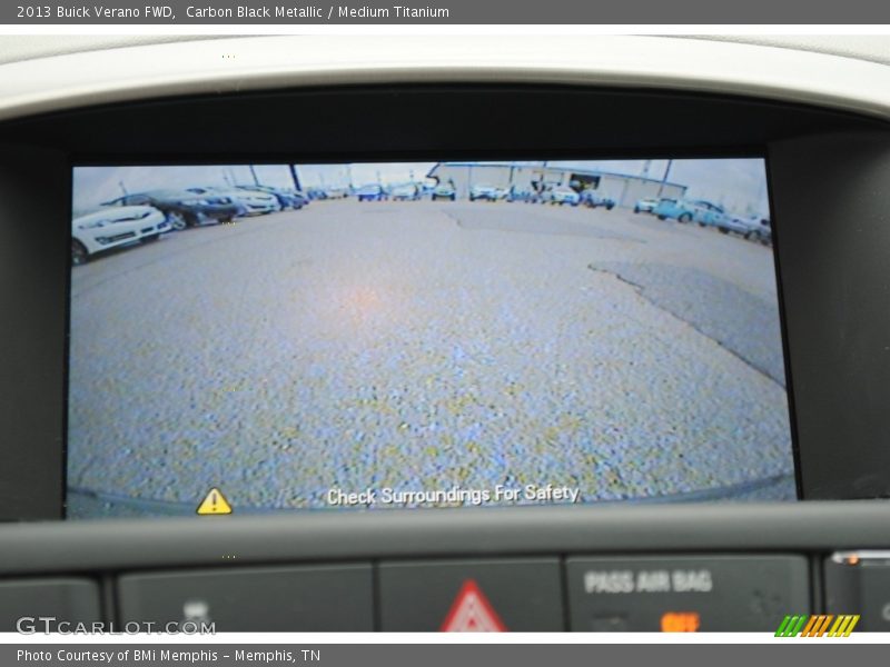 Carbon Black Metallic / Medium Titanium 2013 Buick Verano FWD