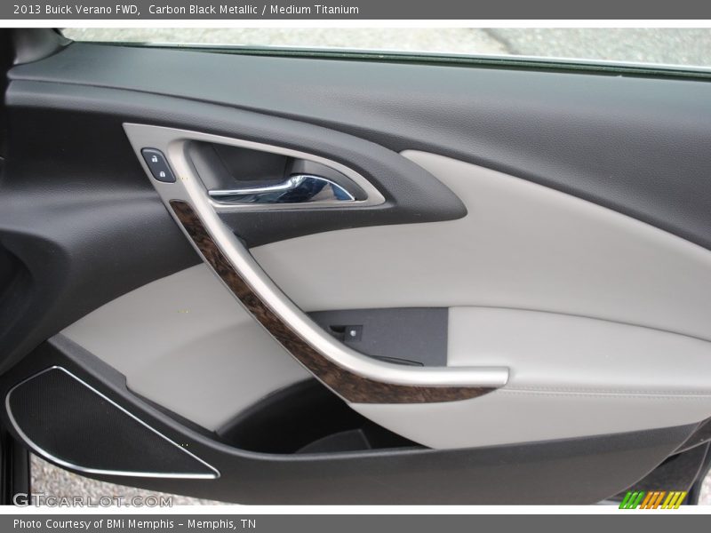 Carbon Black Metallic / Medium Titanium 2013 Buick Verano FWD