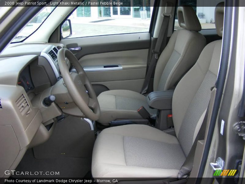 Light Khaki Metallic / Pastel Pebble Beige 2008 Jeep Patriot Sport