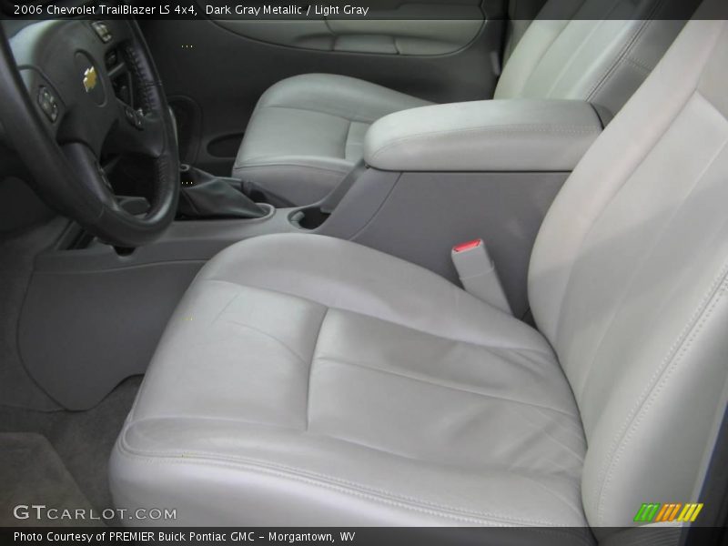 Dark Gray Metallic / Light Gray 2006 Chevrolet TrailBlazer LS 4x4