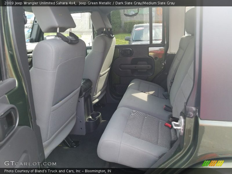 Jeep Green Metallic / Dark Slate Gray/Medium Slate Gray 2009 Jeep Wrangler Unlimited Sahara 4x4