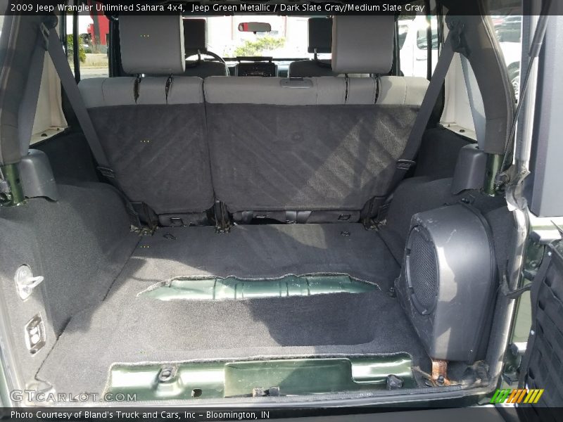 Jeep Green Metallic / Dark Slate Gray/Medium Slate Gray 2009 Jeep Wrangler Unlimited Sahara 4x4