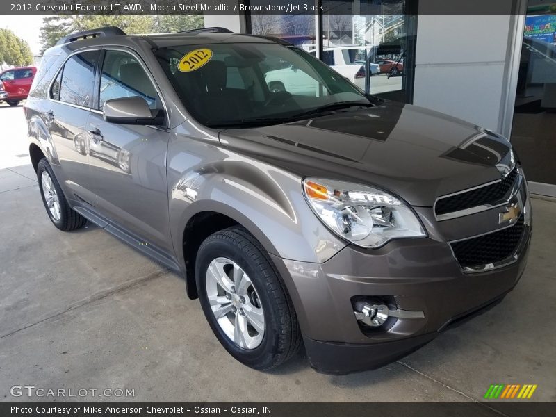 Mocha Steel Metallic / Brownstone/Jet Black 2012 Chevrolet Equinox LT AWD