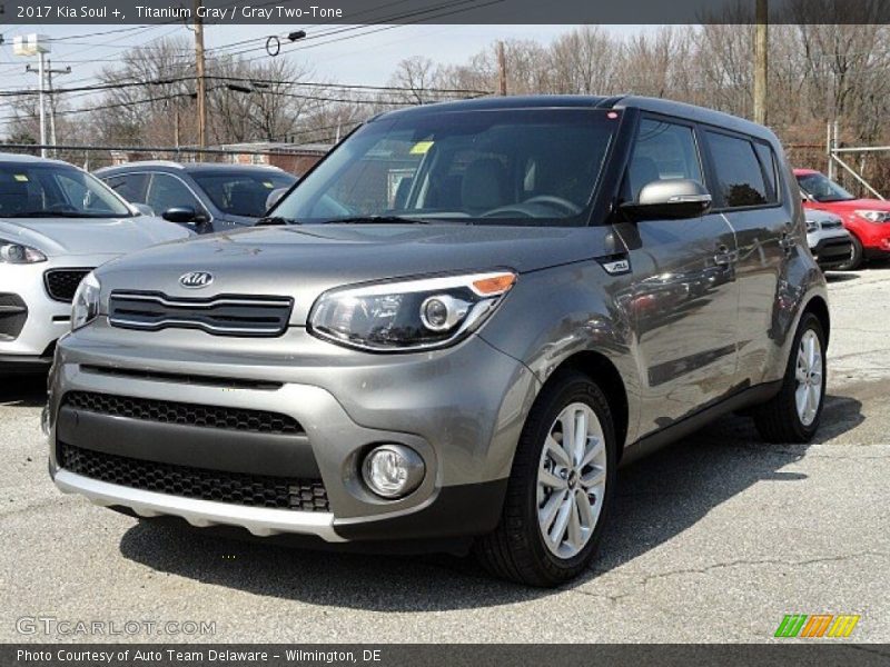 Titanium Gray / Gray Two-Tone 2017 Kia Soul +