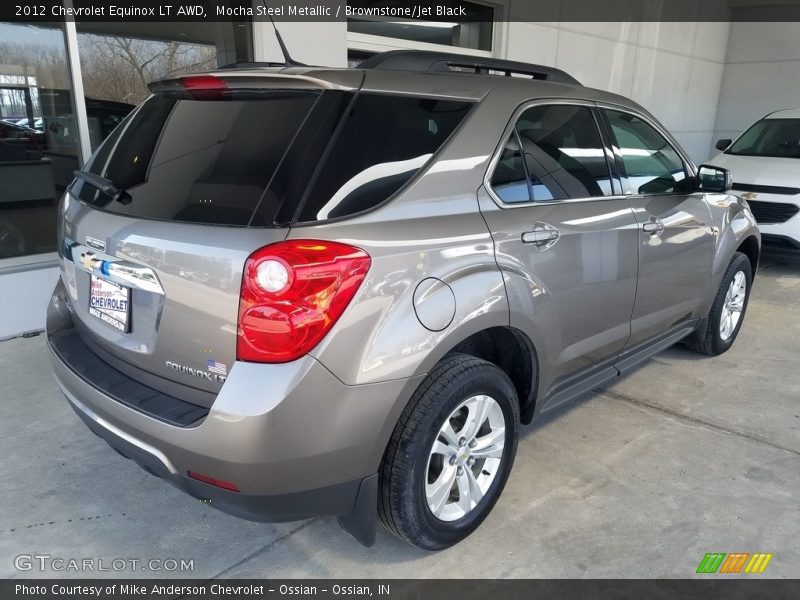 Mocha Steel Metallic / Brownstone/Jet Black 2012 Chevrolet Equinox LT AWD