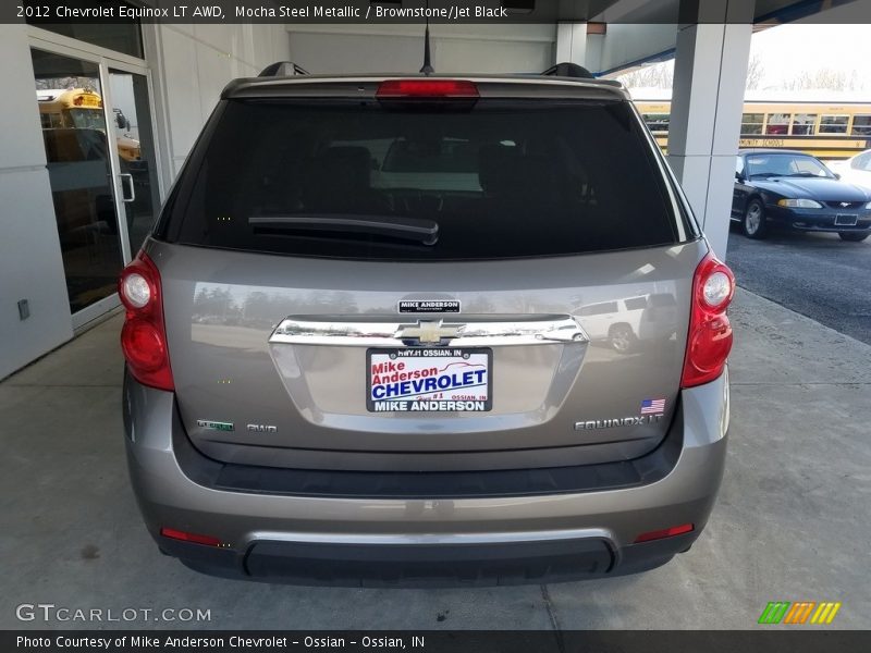 Mocha Steel Metallic / Brownstone/Jet Black 2012 Chevrolet Equinox LT AWD