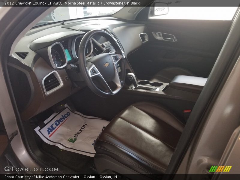 Mocha Steel Metallic / Brownstone/Jet Black 2012 Chevrolet Equinox LT AWD
