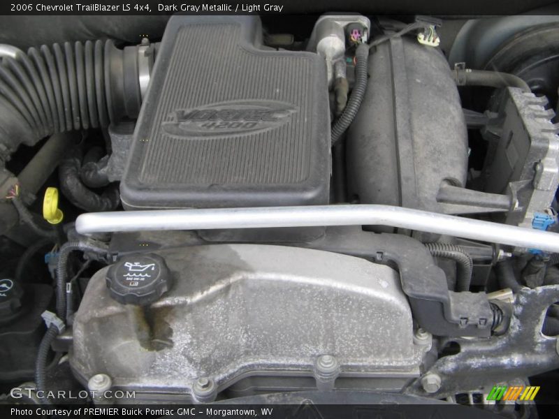 Dark Gray Metallic / Light Gray 2006 Chevrolet TrailBlazer LS 4x4