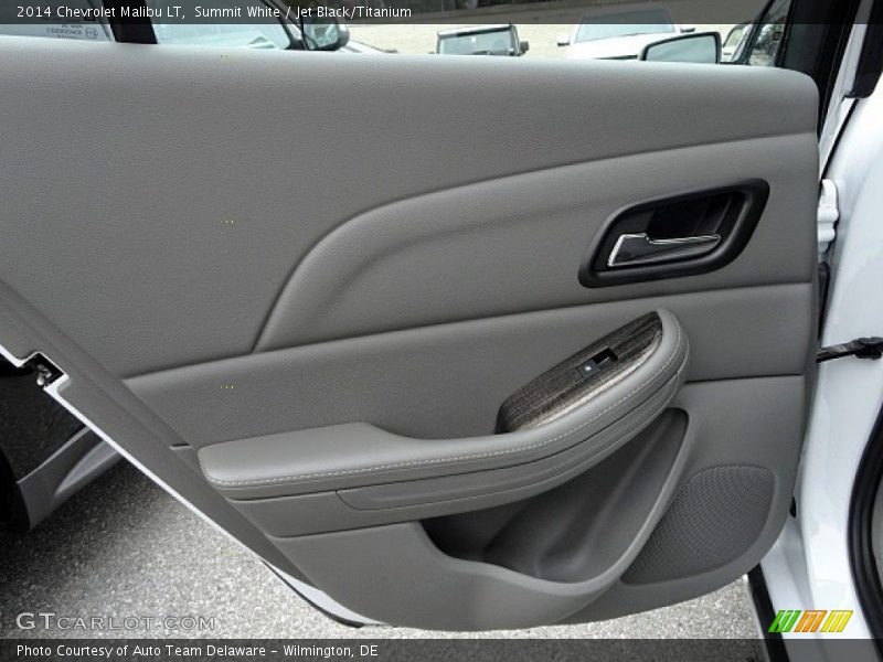 Summit White / Jet Black/Titanium 2014 Chevrolet Malibu LT