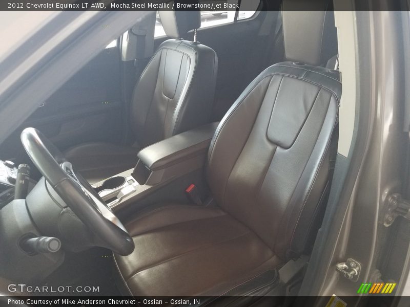 Mocha Steel Metallic / Brownstone/Jet Black 2012 Chevrolet Equinox LT AWD
