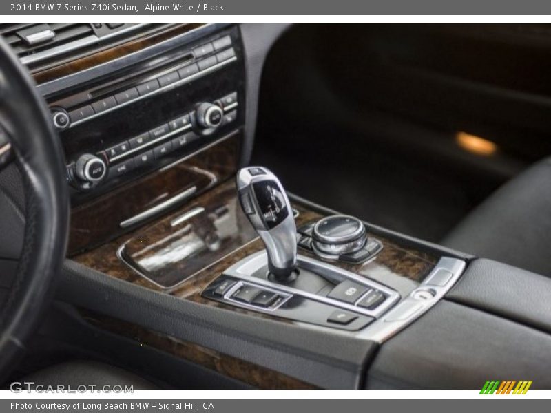 Alpine White / Black 2014 BMW 7 Series 740i Sedan