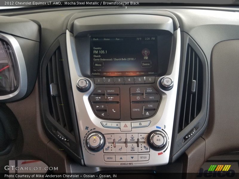 Mocha Steel Metallic / Brownstone/Jet Black 2012 Chevrolet Equinox LT AWD