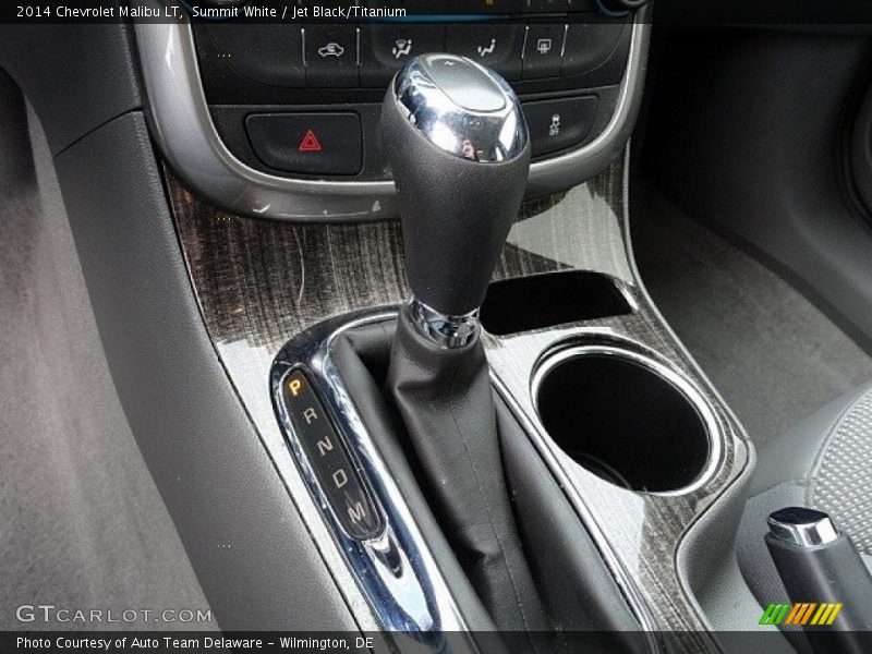 Summit White / Jet Black/Titanium 2014 Chevrolet Malibu LT