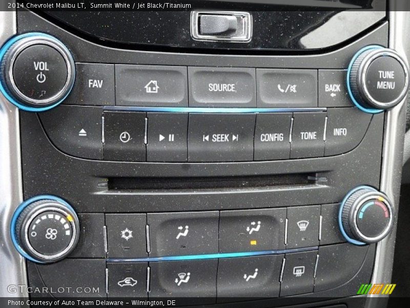 Summit White / Jet Black/Titanium 2014 Chevrolet Malibu LT