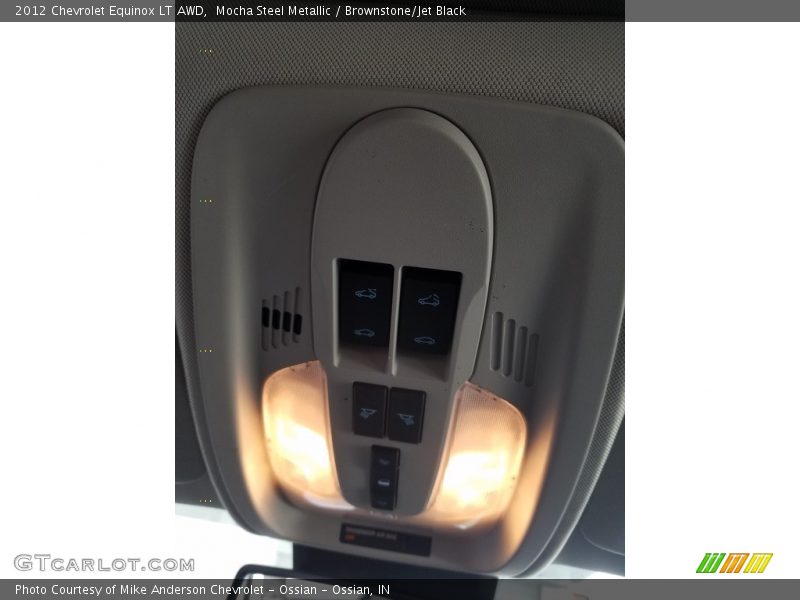 Mocha Steel Metallic / Brownstone/Jet Black 2012 Chevrolet Equinox LT AWD