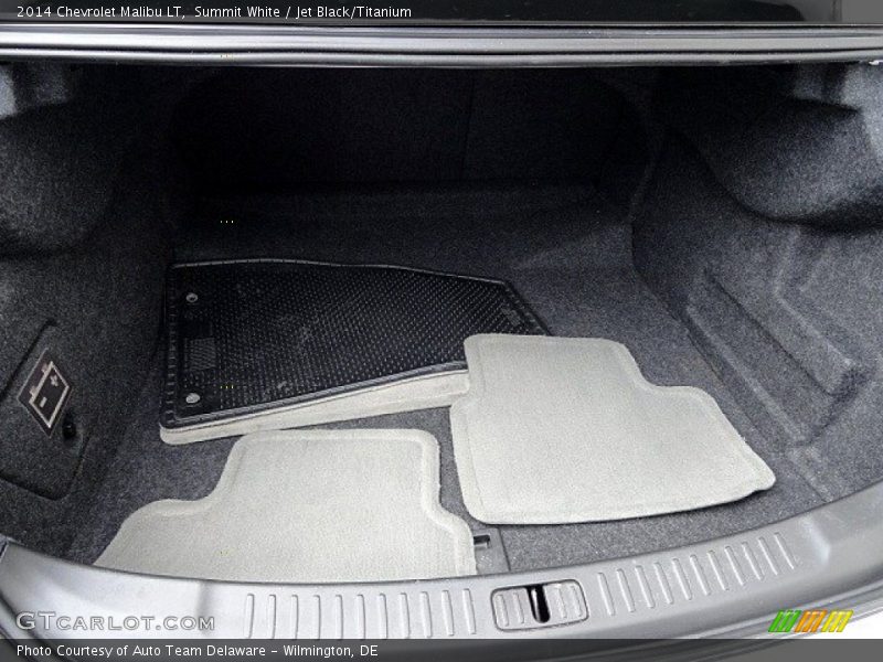 Summit White / Jet Black/Titanium 2014 Chevrolet Malibu LT
