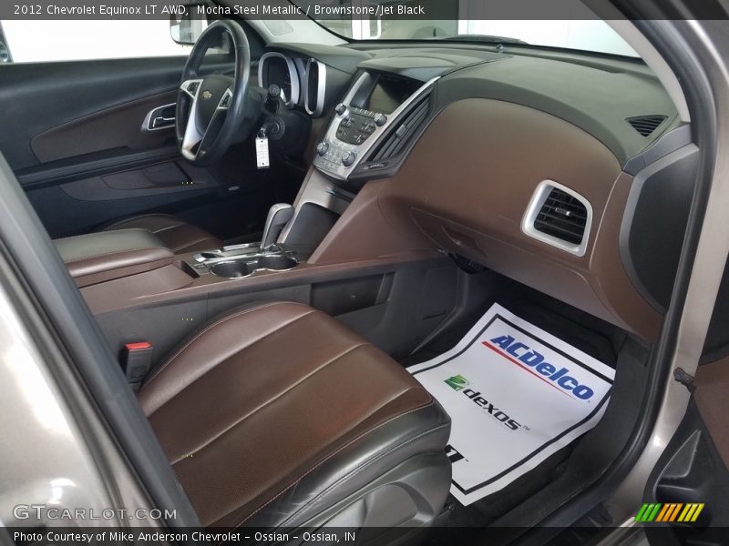 Mocha Steel Metallic / Brownstone/Jet Black 2012 Chevrolet Equinox LT AWD