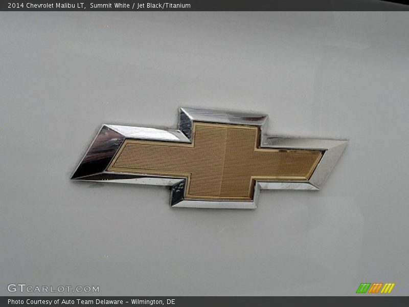 Summit White / Jet Black/Titanium 2014 Chevrolet Malibu LT