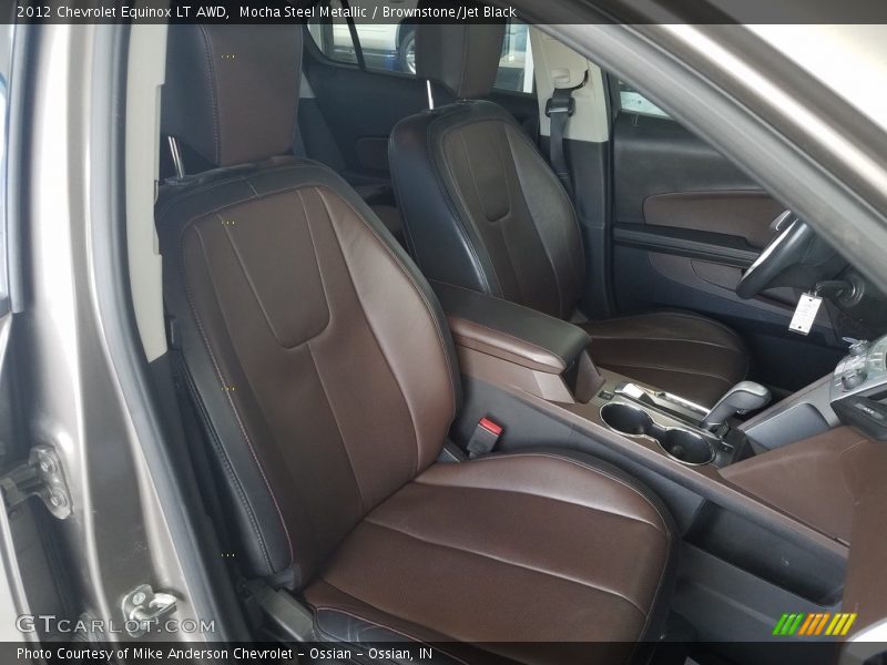 Mocha Steel Metallic / Brownstone/Jet Black 2012 Chevrolet Equinox LT AWD