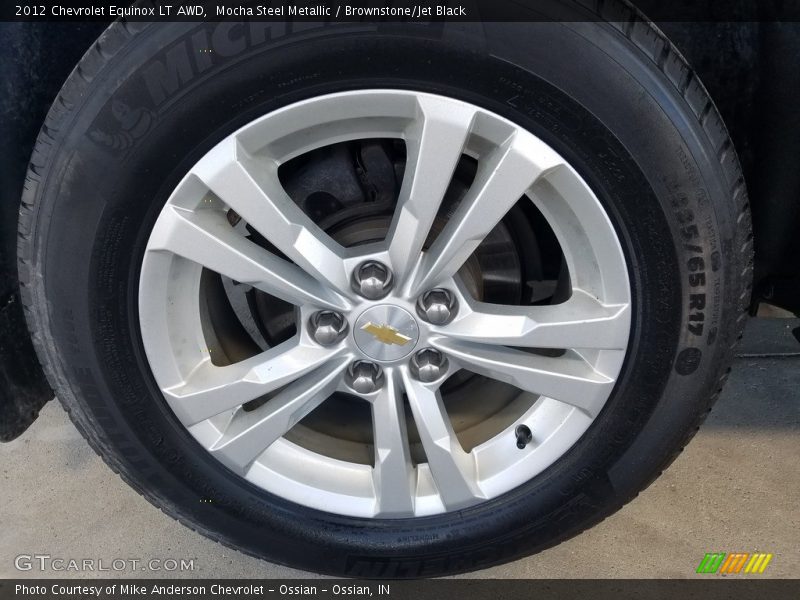 Mocha Steel Metallic / Brownstone/Jet Black 2012 Chevrolet Equinox LT AWD
