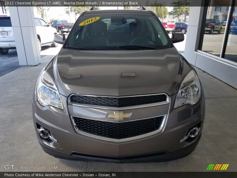 Mocha Steel Metallic / Brownstone/Jet Black 2012 Chevrolet Equinox LT AWD