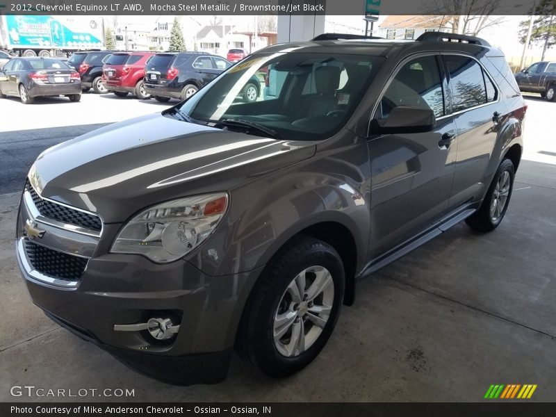 Mocha Steel Metallic / Brownstone/Jet Black 2012 Chevrolet Equinox LT AWD