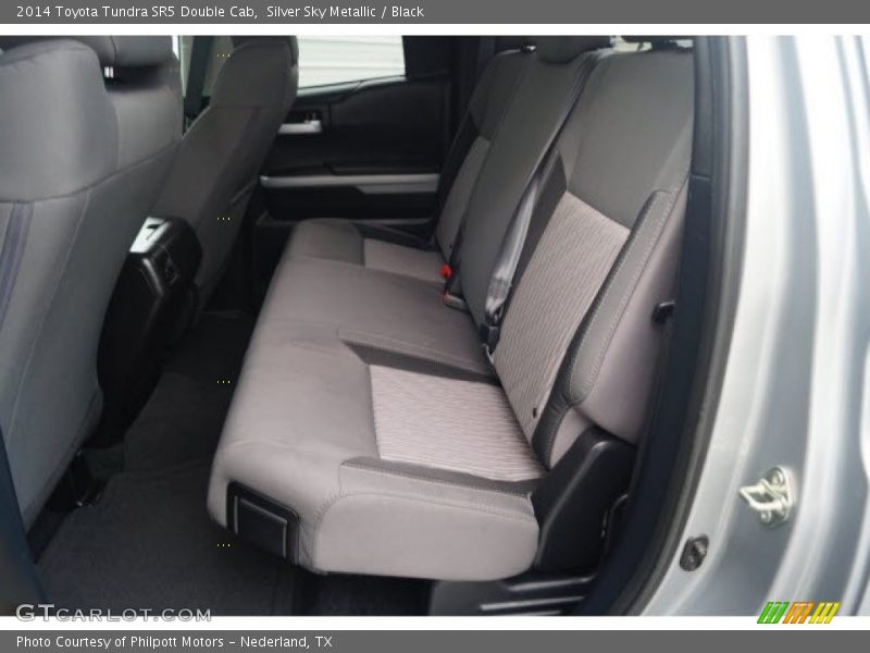 Silver Sky Metallic / Black 2014 Toyota Tundra SR5 Double Cab