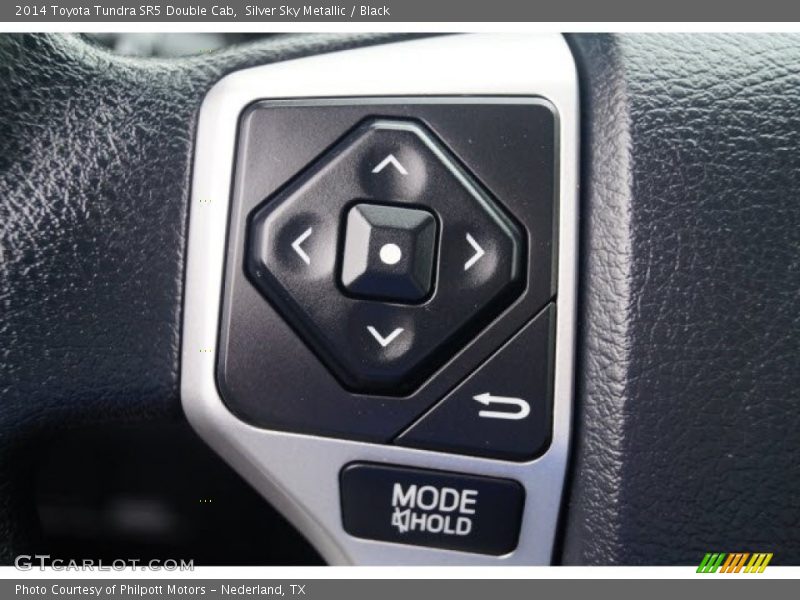 Silver Sky Metallic / Black 2014 Toyota Tundra SR5 Double Cab