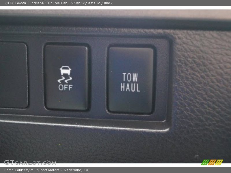 Silver Sky Metallic / Black 2014 Toyota Tundra SR5 Double Cab
