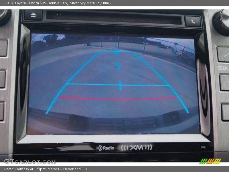Silver Sky Metallic / Black 2014 Toyota Tundra SR5 Double Cab