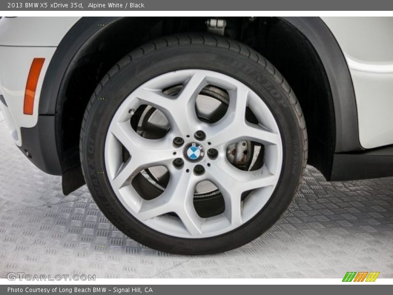 Alpine White / Black 2013 BMW X5 xDrive 35d