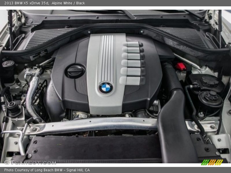 Alpine White / Black 2013 BMW X5 xDrive 35d