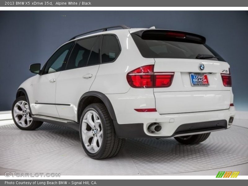 Alpine White / Black 2013 BMW X5 xDrive 35d