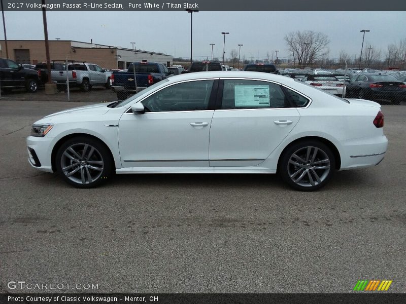  2017 Passat R-Line Sedan Pure White