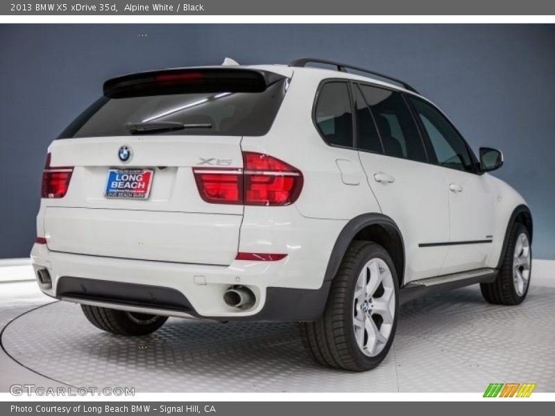 Alpine White / Black 2013 BMW X5 xDrive 35d