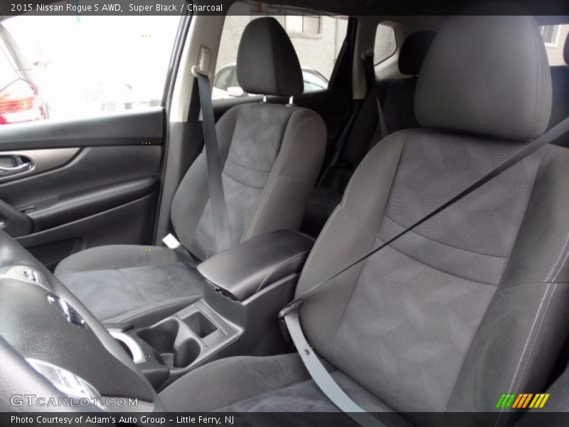 Super Black / Charcoal 2015 Nissan Rogue S AWD