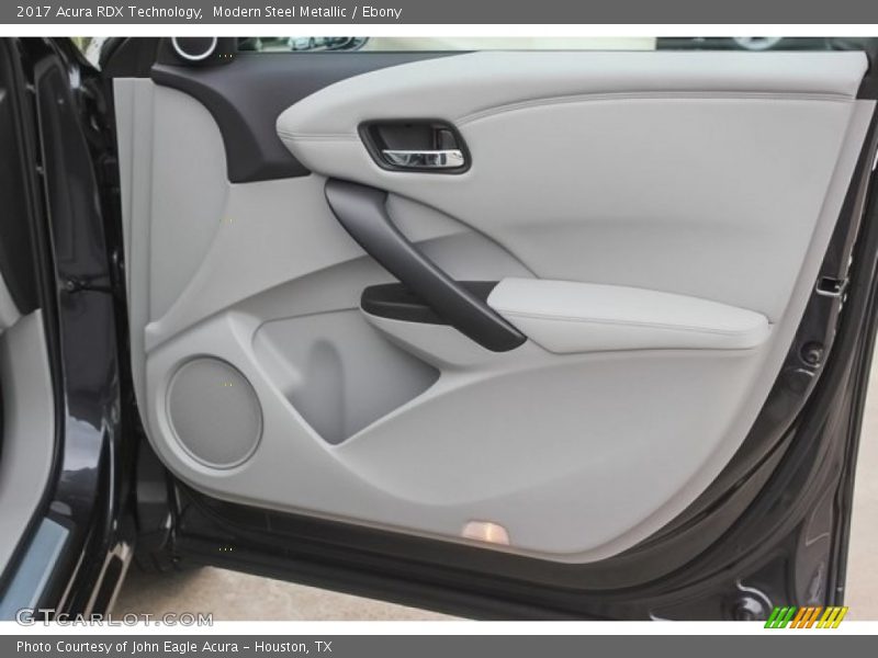 Modern Steel Metallic / Ebony 2017 Acura RDX Technology