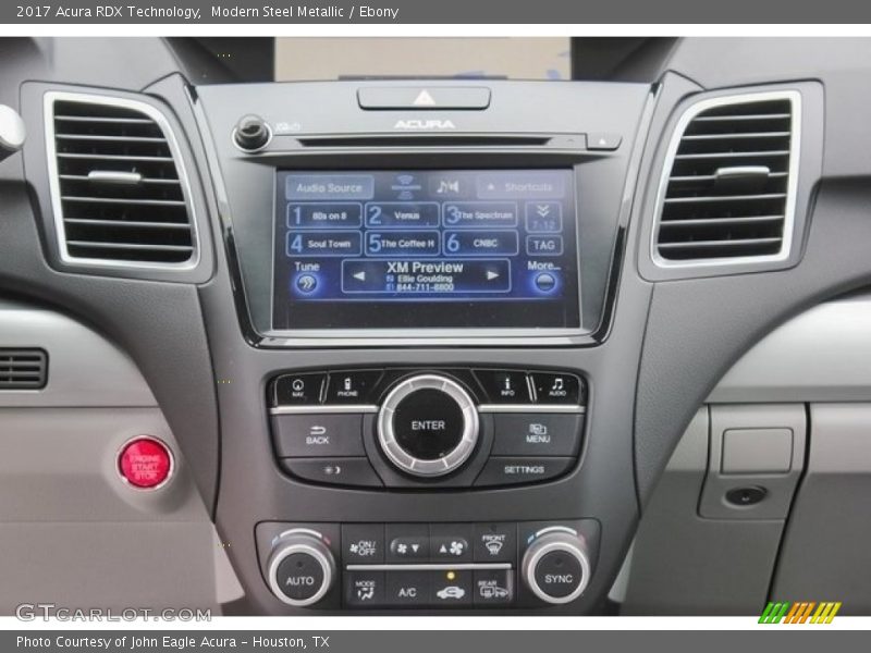Modern Steel Metallic / Ebony 2017 Acura RDX Technology