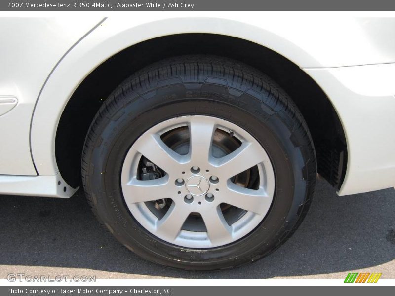Alabaster White / Ash Grey 2007 Mercedes-Benz R 350 4Matic